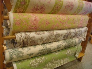 If you're looking for classic toile de jouy french fabric, Paris is the place