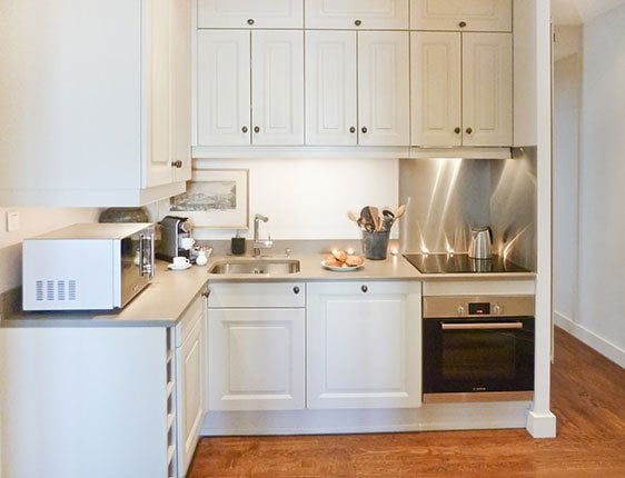 Newly remodeled kitchen in Paris Perfect vacation rental