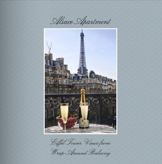 Paris Pefect Apartments Memory Book 