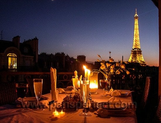 Most Romantic Dinner in Paris 