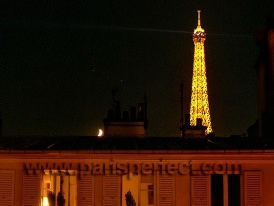 Romantic Paris apartment rental with Eiffel Tower View