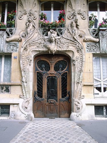 Art Nouveau Paris 7th Arrondissement Jules Lavirotte Entrance