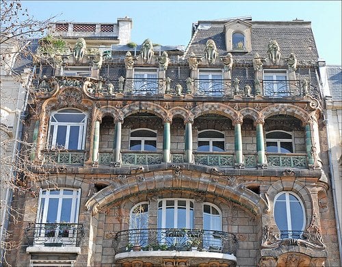 Art Nouveau Paris Jules Lavirotte Facade