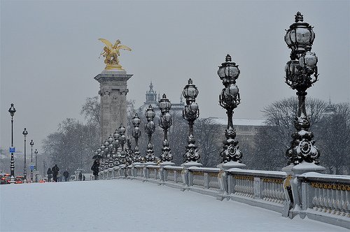 Paris in the Winter Off Season