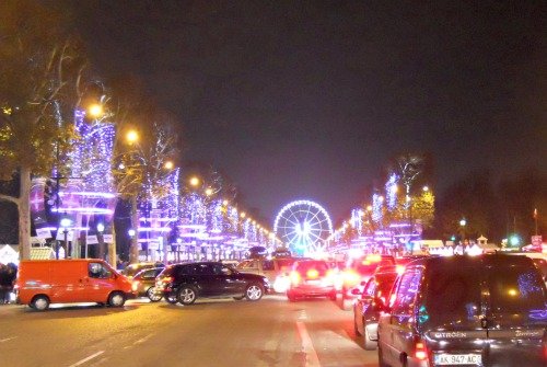 Champs Elysees Christmas Lights 2012
