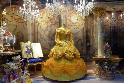 Disney Beauty and the Beast Christmas Windows Galeries Lafayette