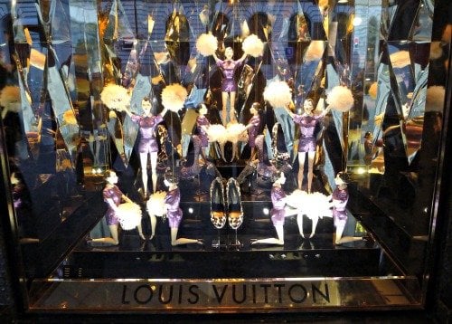 Louis Vuitton Christmas Windows Galeries Lafayette