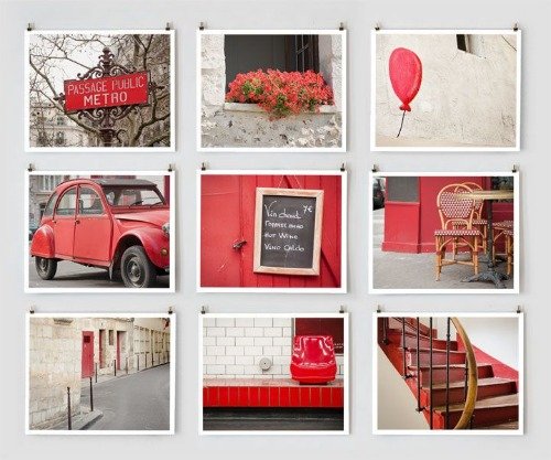 Paris in Color Nichole Robertson Red