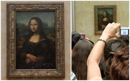 See the Mona Lisa at the Louvre Museum in Paris