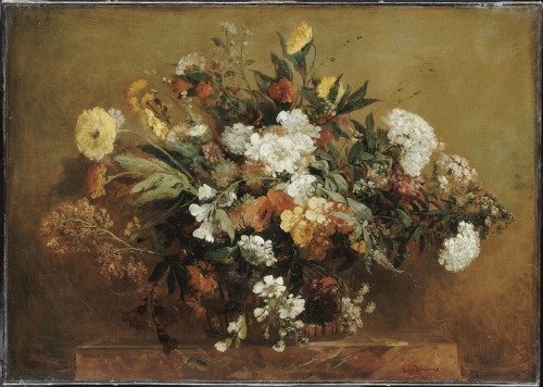 Delacroix Museum Flowers in Winter Exhibition Paris