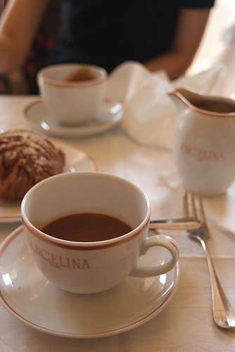 Angelina Hot Chocolate Paris Cup
