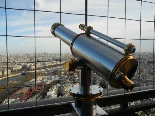 Best views of Paris from Eiffel Tower