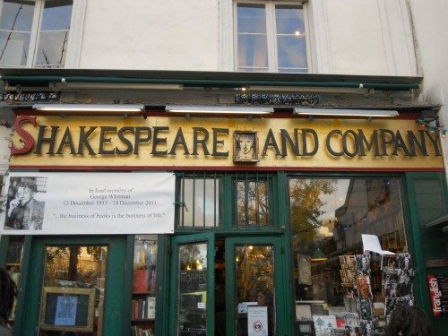 Paris Shakespeare and Company bookstore