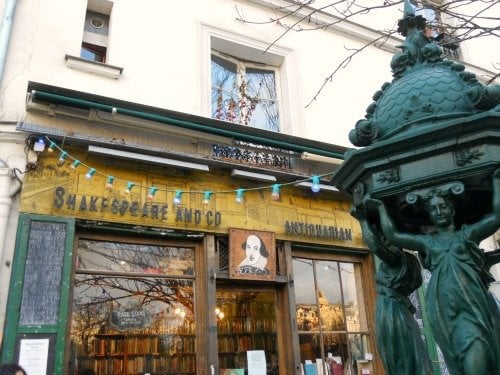 Shakespeare and Company Bookstore Paris