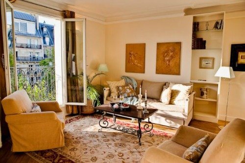 Cabernet One Bedroom Apartment for Sale Paris Spacious Living Room