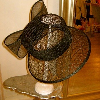 Maison Saint Lager Couture Hat Shop Paris Black