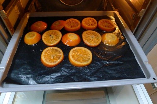 Recipe for candied orange peels