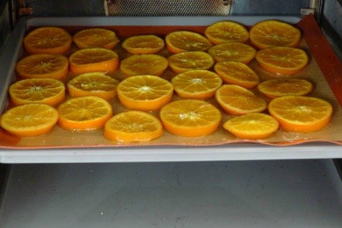 Recipe for candied orange slices