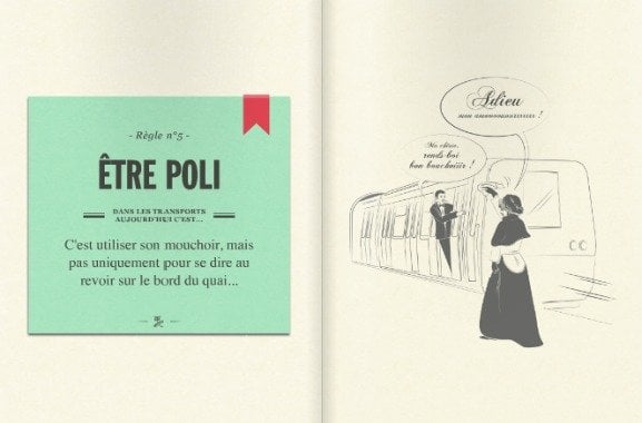 RATP Etiquette Guide Rule 5