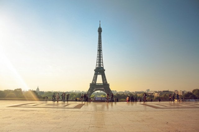 Eiffel Tower from the Trocadero