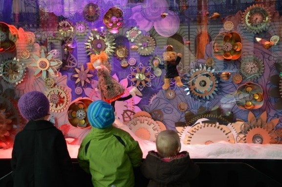 Galeries-Lafayette-Christmas-Windows-With-Children