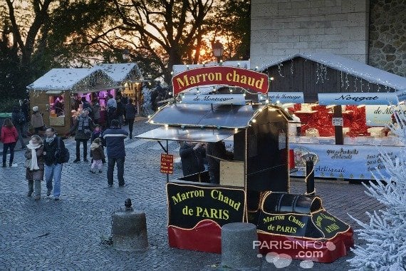 Montmartre Christmas Market Paris