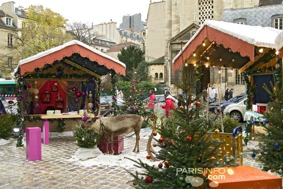 Saint Germain des Pres Christmas Market Paris