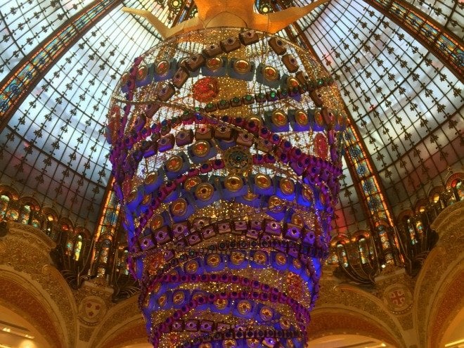 Galeries Lafayette Monster Christmas Tree Paris