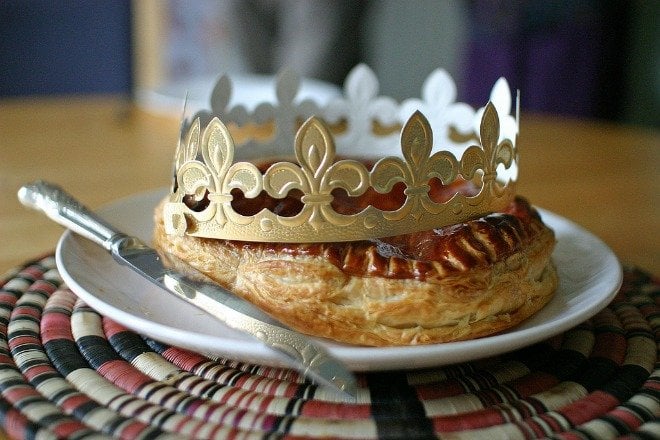 Galette des Rois with Crown