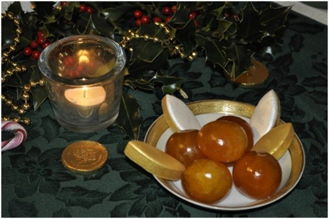 les calissons d’Aix tangerines clementines Christmas in france French food Paris