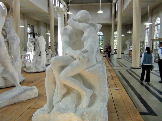Musee Rodin Paris Valentines day Gardens sculptures