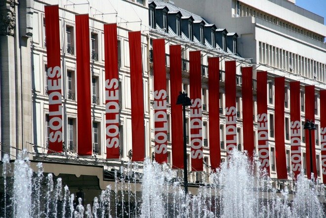 Paris Summer Shopping Sales