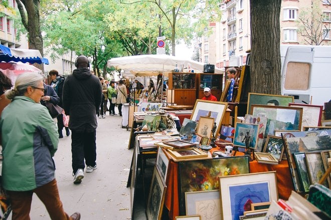 Marché aux Puces de Vanve Flea Market Pariss