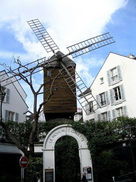 Le Moulin de la Galette windmill paris