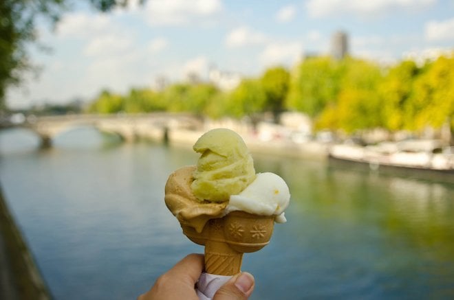 Ice Cream in Paris