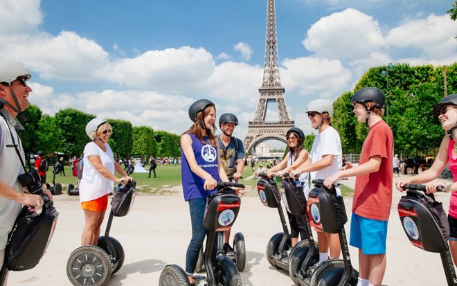 Kid-friendly Segway Tour in Paris. Image provided by City Segway Tours.