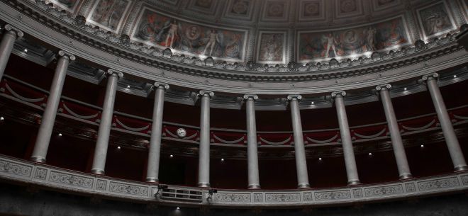 Inside the Palais Bourbon. Image by Gavial bzh.