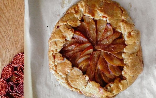 A Rustic Pear Galette That’s Super Easy to Make!