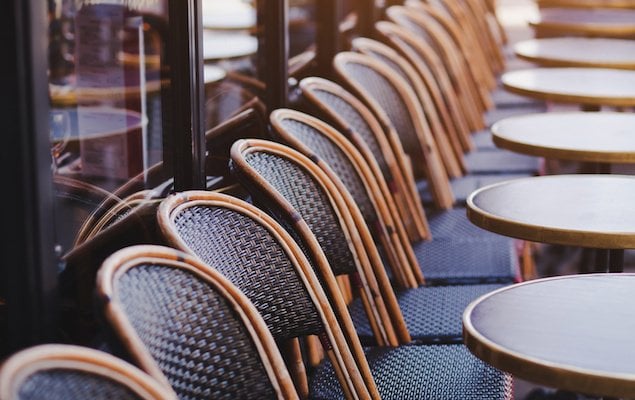 street cafe in Paris