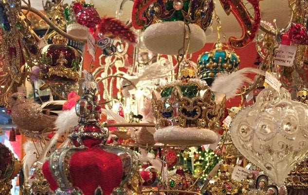 Christmas baubles galore at La Maison du Roy