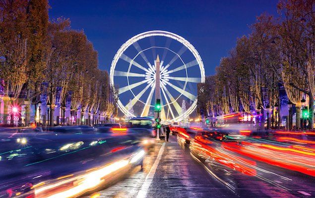 Paris Christmas Market Champs Elysées