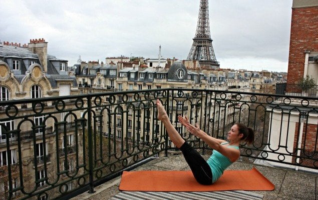 Pilates Class Work out Gym Paris Perfect