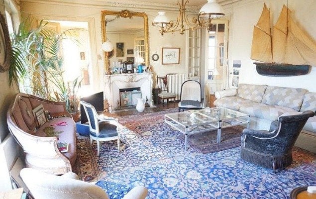 Paris Apartment For Sale Marais - Living Room