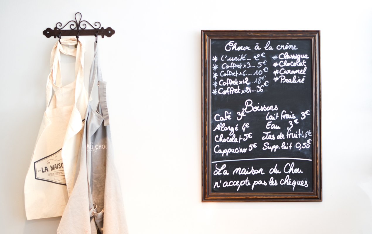 Where to Find Good Cream Puffs in Paris - La Maison du Chou