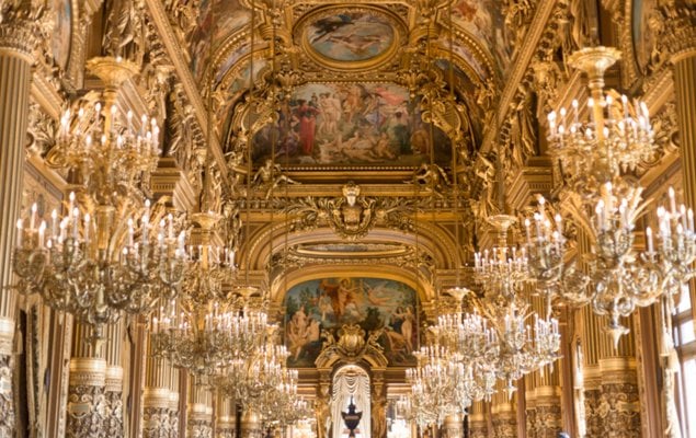 A Look Inside the Opèra Garnier by Suzette Barnett