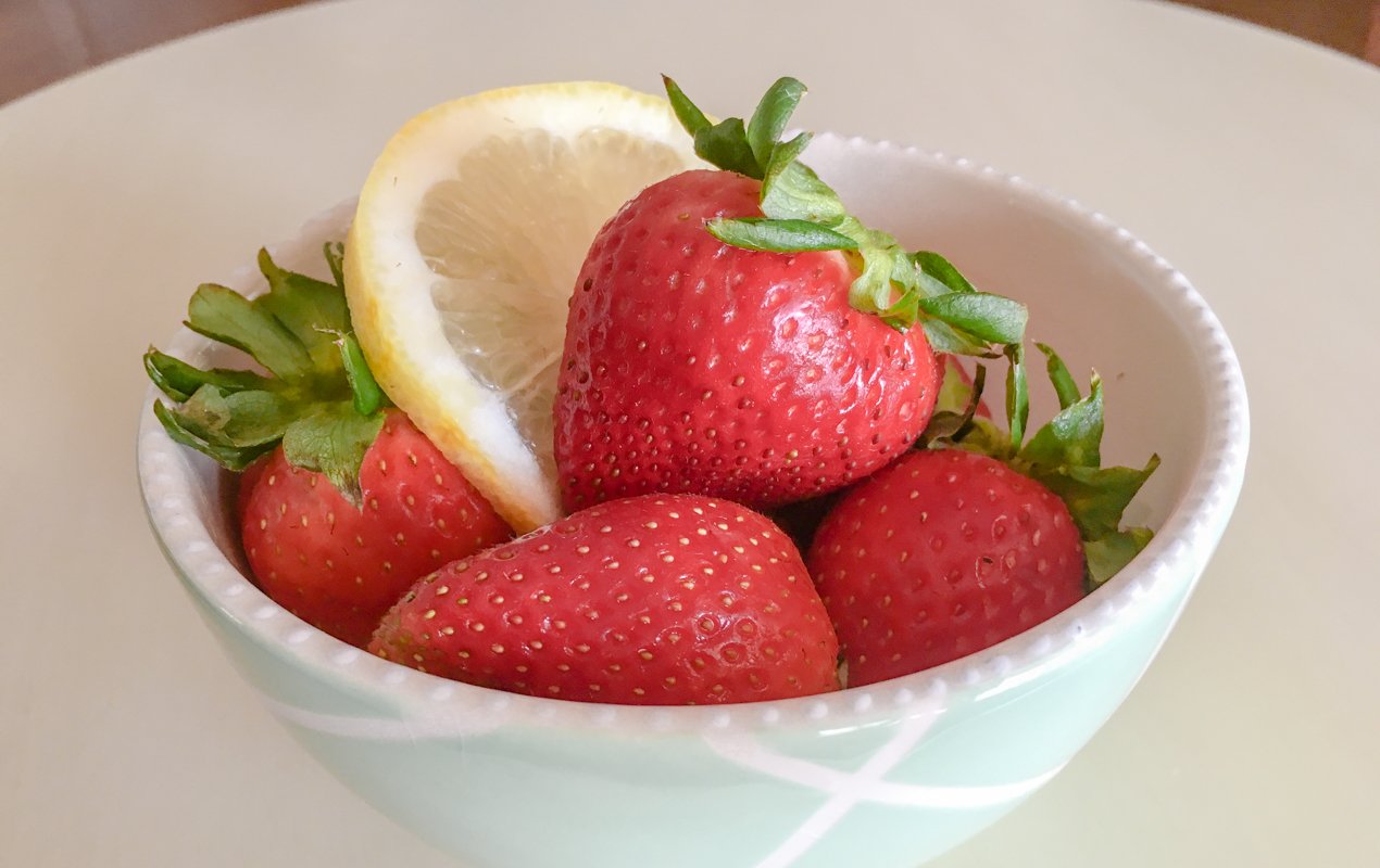 French Strawberry Lemon Yogurt Cake Recipe