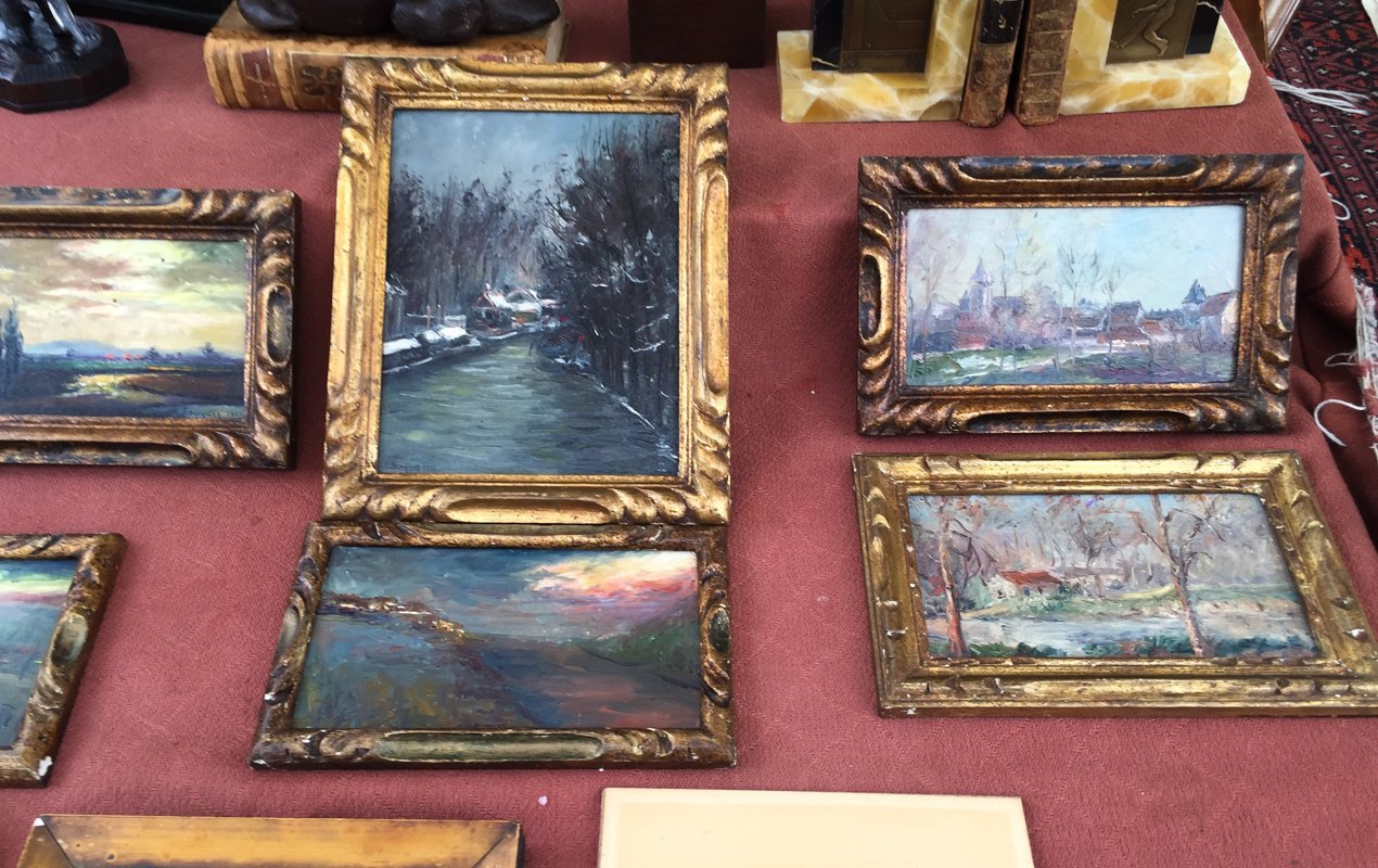 Browsing the Paris Flea Markets