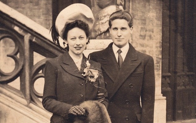 1940s Newlyweds end of war