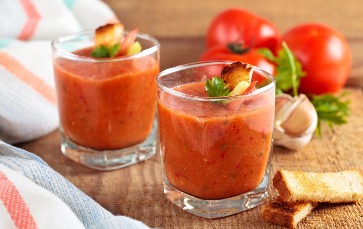 End of summer gazpacho recipe