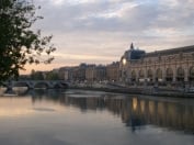 Seine River is one block from the Viognier apartment